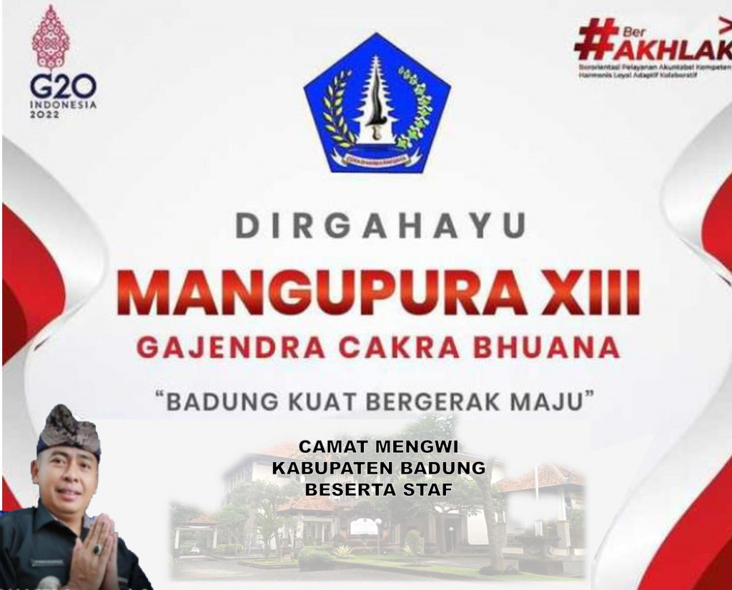 DIRGAHAYU MANGUPURA KE XIII